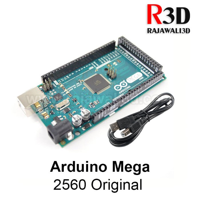 Arduino Mega 2560 R3 16u2 Rev3 Original + USB Cable