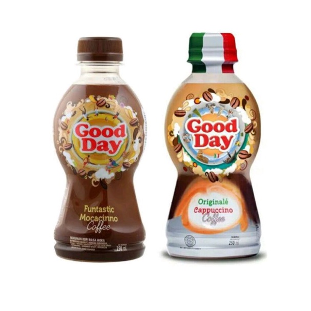 Good Day Botol 250ml / Goodday Kopi Botol Mocacino / Cappuccino