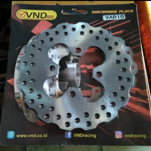 piringan cakram depan variasi vario beat scoopy spacy vnd / disk depan vario beat scoopy vnd racing