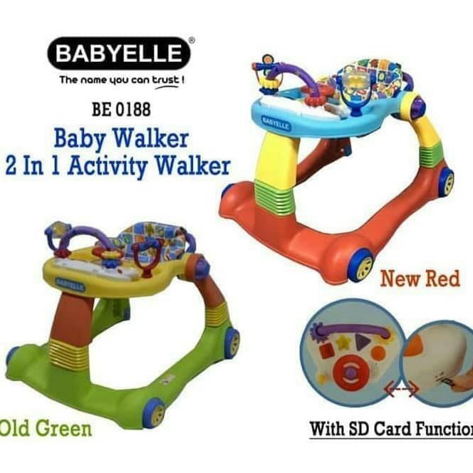 Baby Elle Baby Walker 2 In 1