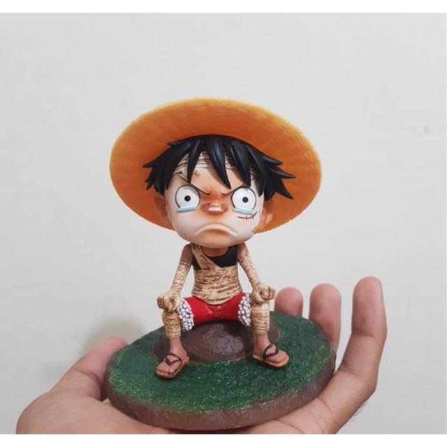Mega WCF Luffy Kid One Piece Figure