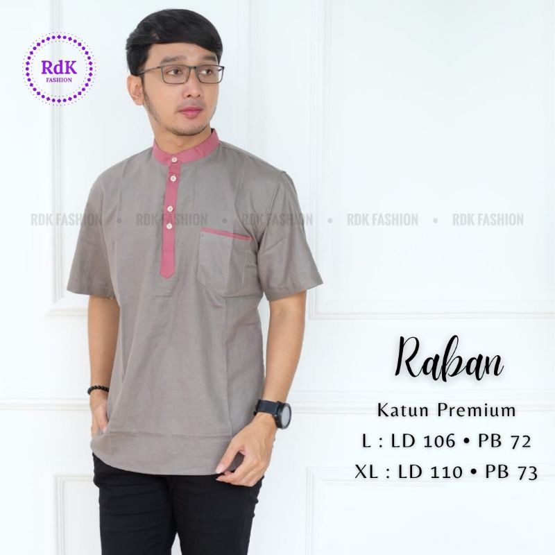 Koko Raban bahan Katun Premium