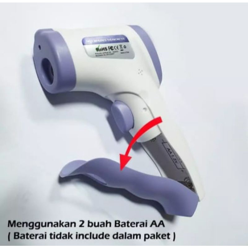 Thermometer Gun Infrared Laser Pengukur Suhu Tubuh Termometer