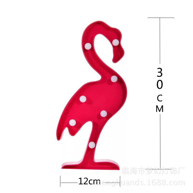 Lampu FLAMINGO ANGSA LED 3D TIDUR KAMAR DEKORASI PAJANGAN BESAR NIGHT LAMP GIRLS KIDS PRETTY CUTE