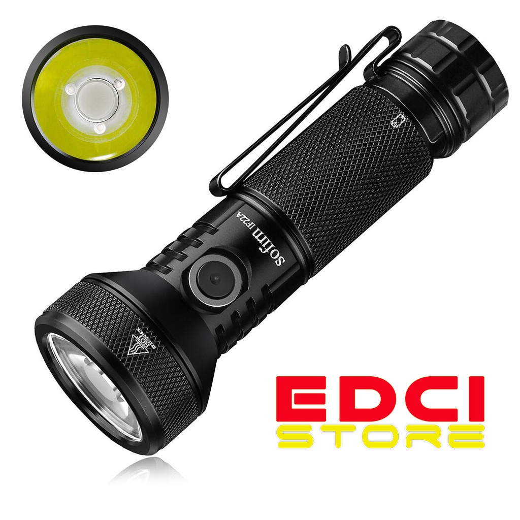 Senter Sofirn IF22A SFT40, 2100 Lumens, 630 Meter, TIR Lens, Type-C