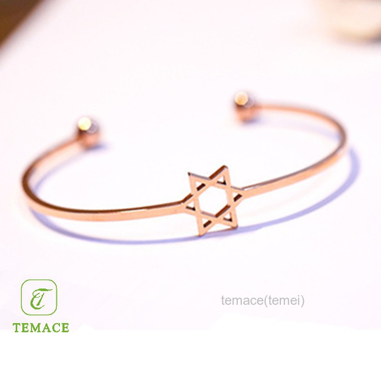 Gelang wanita korea titanium lapis emas 18k model diamond butterfly - 309#-2