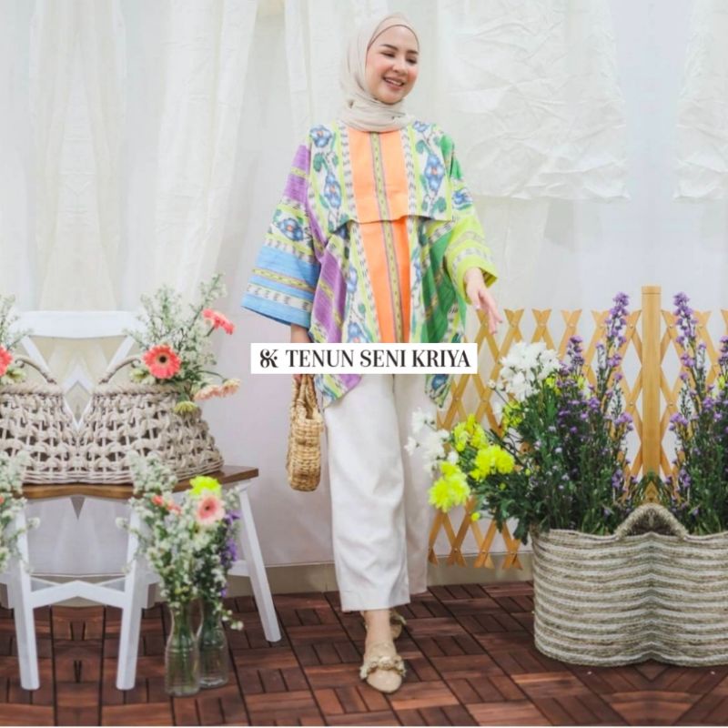 blus tenun || blus tenun terbaru || atasan tenun terbaru || baju tenun kekinian