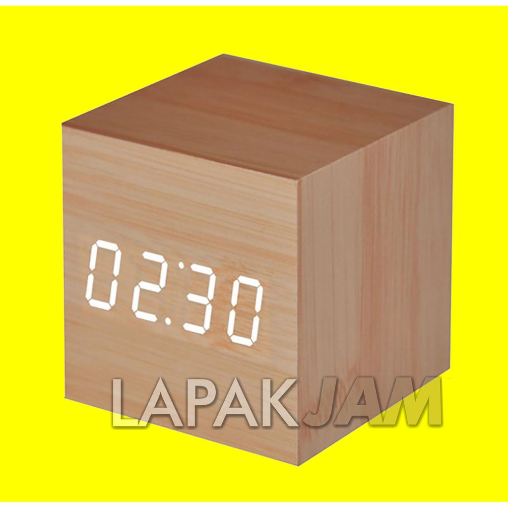 Jam Weker Kotak Alarm Clock Unik Bagus Murah ESA 6503