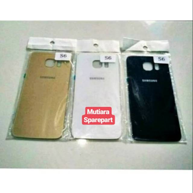 BACKDOOR / BACK COVER / CASING TUTUP BELAKANG SAMSUNG S6 EDGE G925