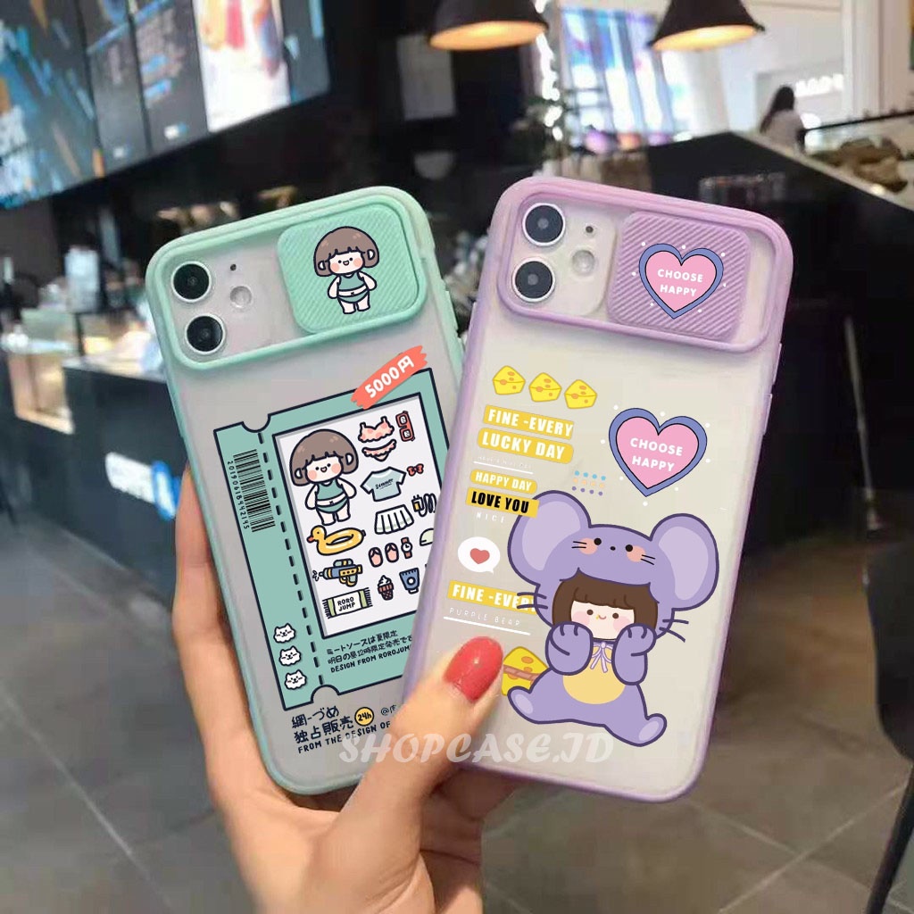 [KG03] Case slide Samsung A03S A02S A02 A12 A22 (4G)(5G) A32 4G)(5G) A52 A72 Case slide kamera prote