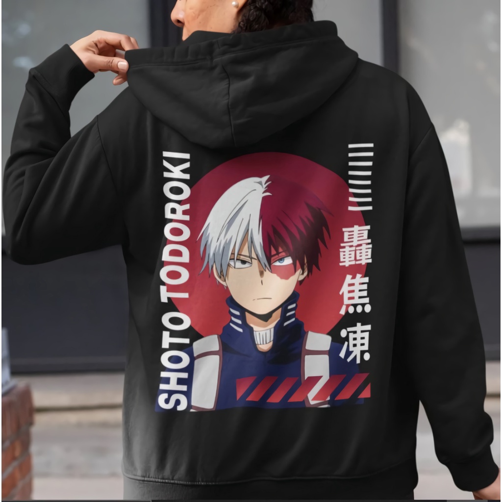 Hoodie Todoroki Shoto Ultimate Anime Manga Boku No Hero Academia