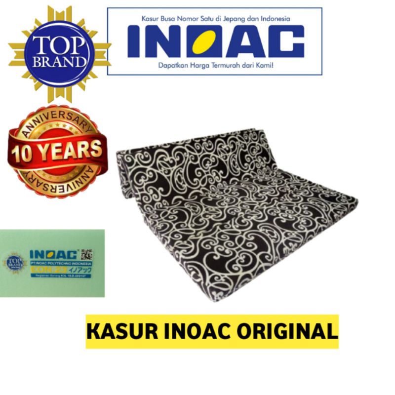 kasur lipat inoac 200x120x10 original d23