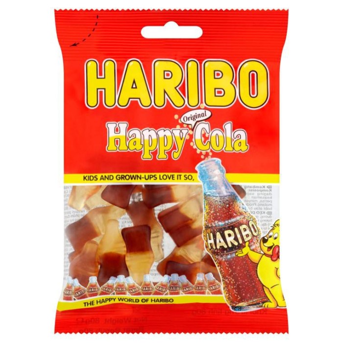 

Haribo Happy Cola 80G