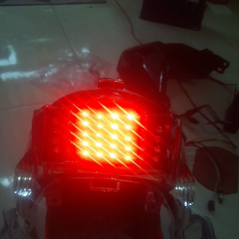 stoplamp running vario 110 carbu(13 mode) manual &amp; otomatis/rem kedip &amp; diam