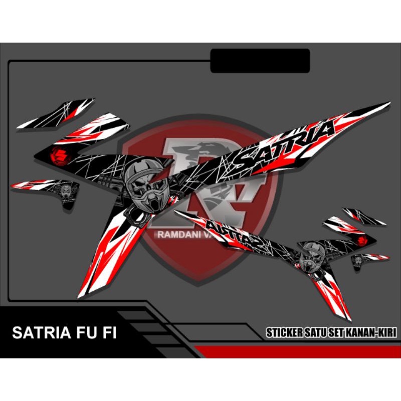 Stripping Variasi satria Fu injeks/sticker variasi satria Fu FI new