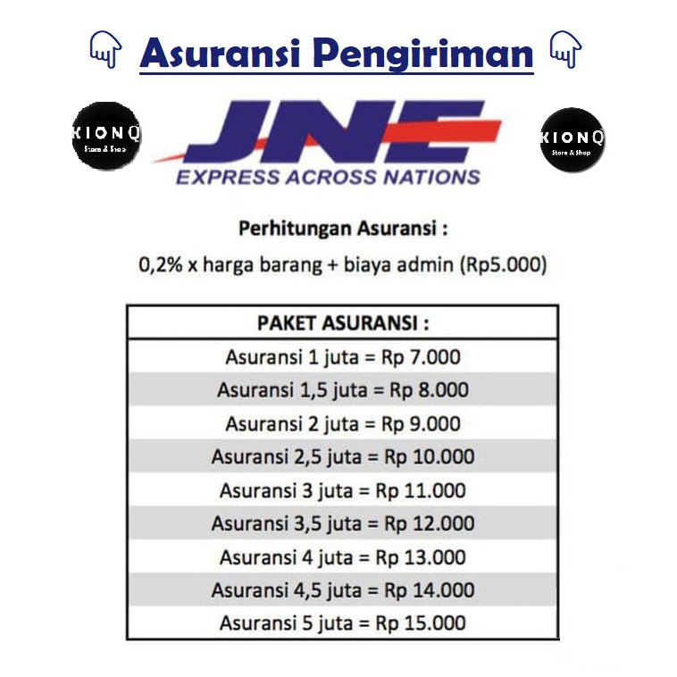 Asuransi Pengiriman Jne Baca Keterangan Indonesia