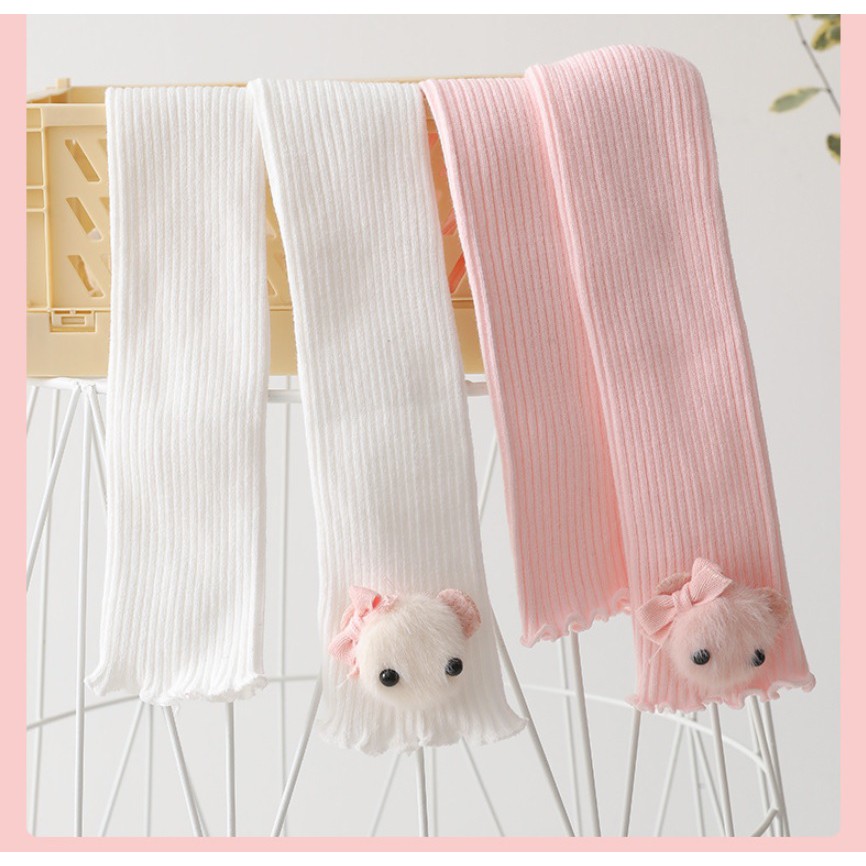 Legging bayi dan anak import motif boneka bulu cute
