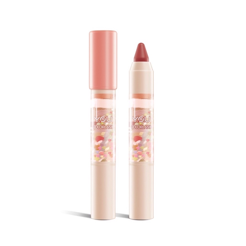 YOU Colorland Velvet Art Lip Crayon / Lip Crayon Colorland ( YOU MAKEUPS OFFICIAL STORE )