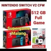 Nintendo Switch Neon Grey Original V 2 V2 Online Offline