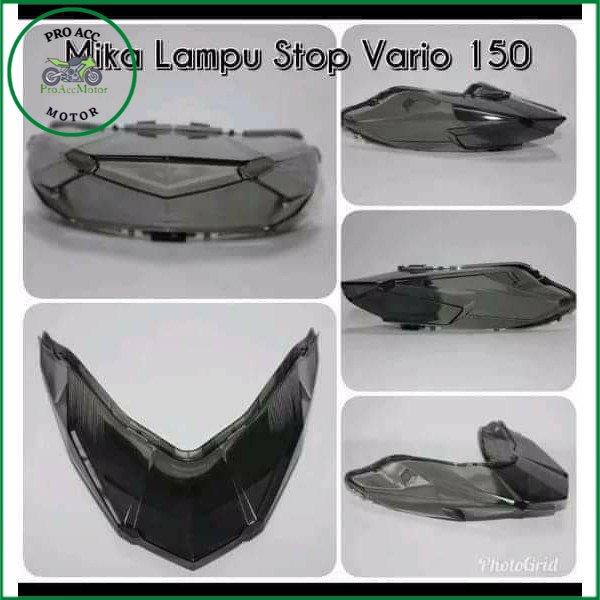 Mika smoke lampu stop Vario 125 150 Fi Led 2014 2015 2016 2017 (bisa cod)