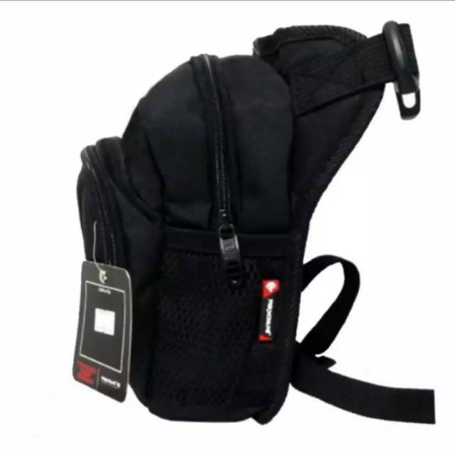 Tracker Tas Selempang Pria Tas Selempang Paha Pria Tas Fashion Pria 40728 original - Black
