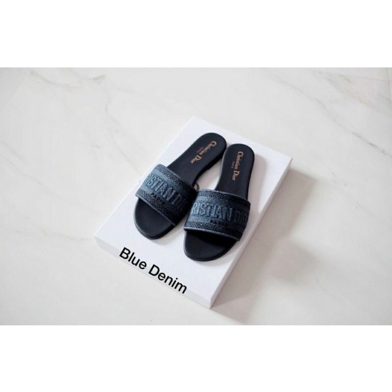 Pelunasan Sendal Dior denim