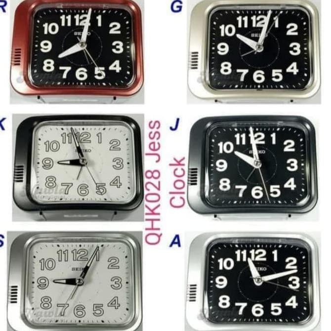 QHK028 Jam weker seiko Original