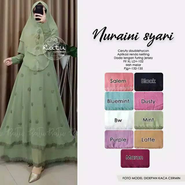 Nuraini syari by ratu grosir tangan pertama