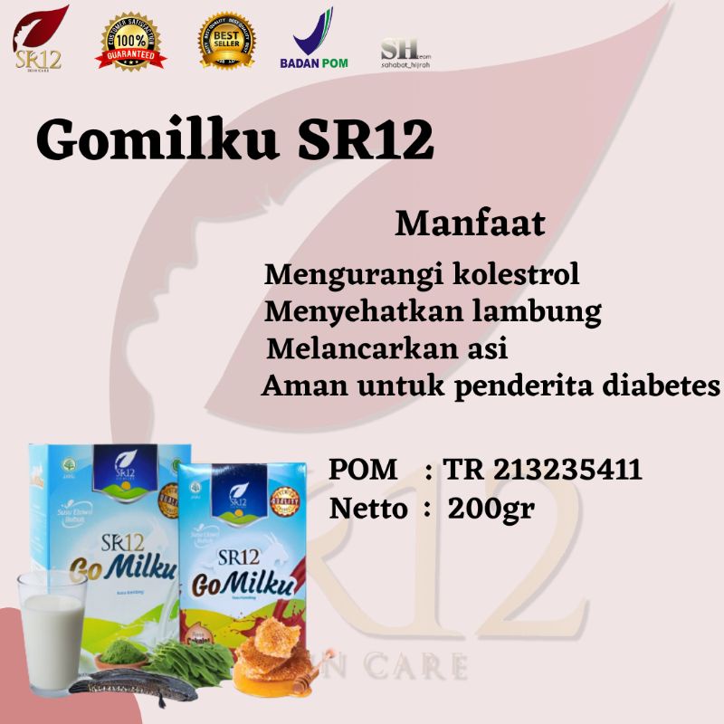 

GOMILKU SR12/SUSU ETAWA/SUSU KESEHATAN/SUSU KAMBINH PREMIUM/