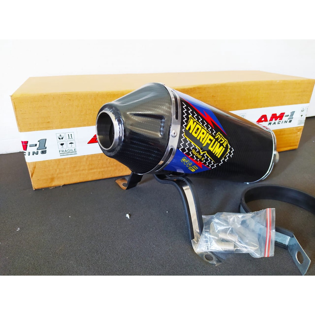 Slincer Tabung Knalpot Norifumi Rocket Roket 4 Carbon