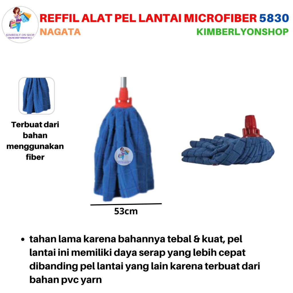 Refill Alat Pel Nagata Microfiber 5830 Nagata