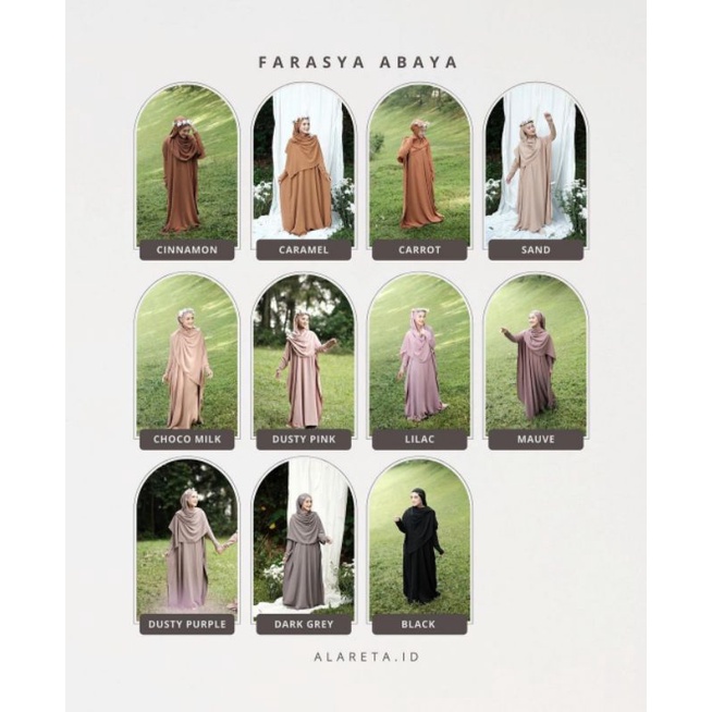 Farasya Abaya by Alareta (Ready Stock)