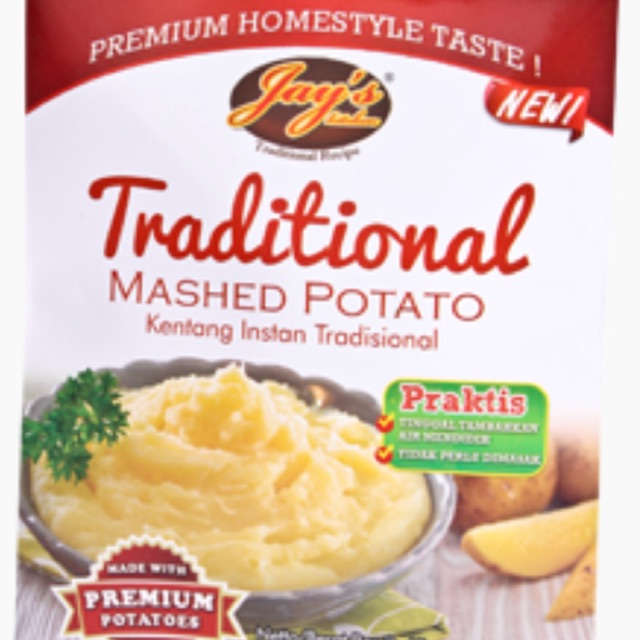 JAY’S TRADITIONAL MASHED POTATO 45g