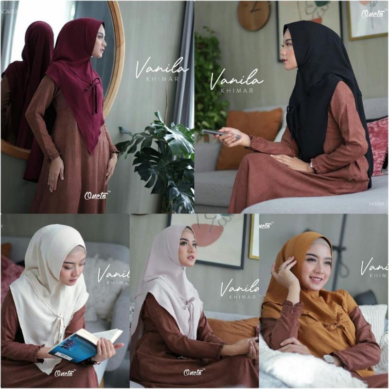 ~READY~ Khimar Vanila ori by oneto