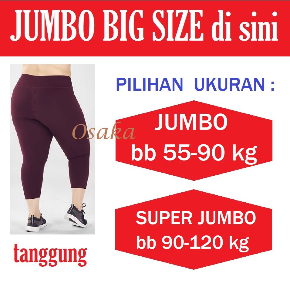 Celana JUMBO Wanita SUPER JUMBO Celana Legging JUMBO BIG SIZE Wanita Leging Jumbo Lejing Jumbo