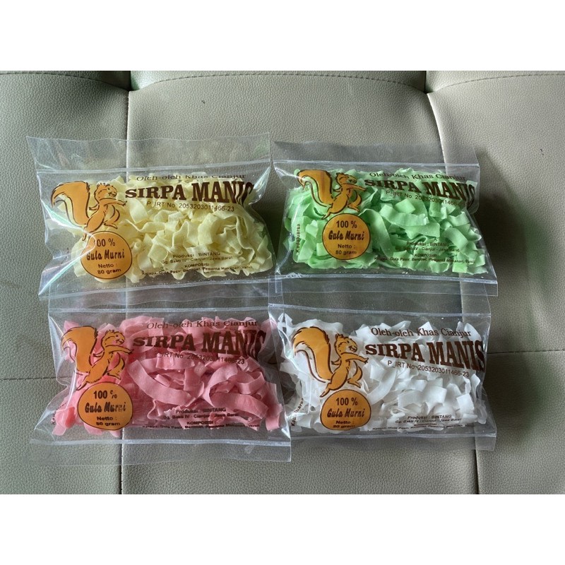

SIRPA ASLI 100% GULA ASLI 80GR