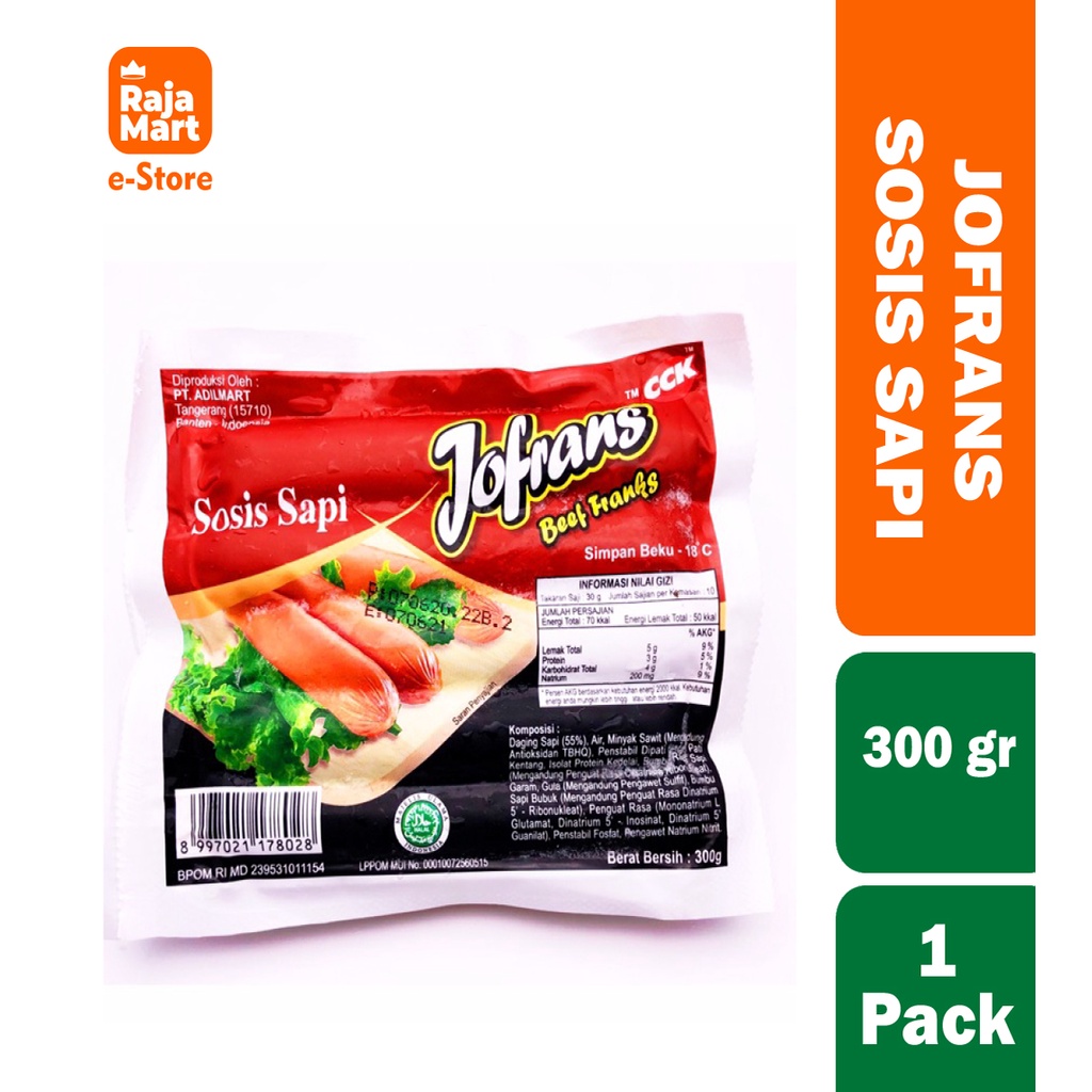 

JofransSosisSapi300g