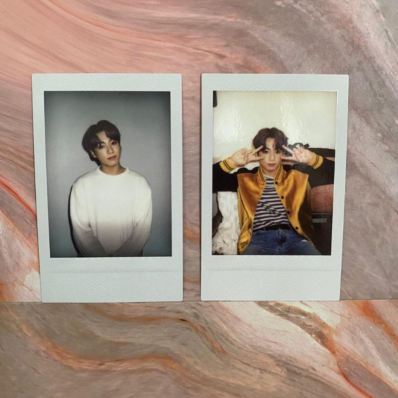 BTS Deco Kit Polaroid Photocard PC Photo  Official JK Jungkook