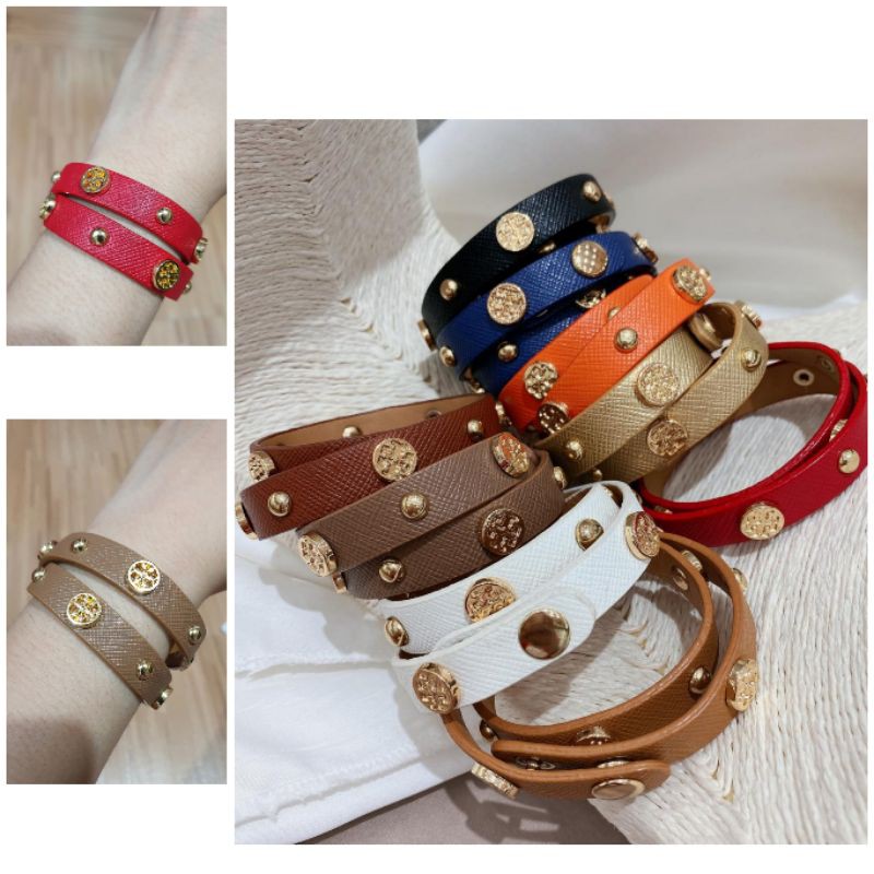 Restok Ready lagi Gelang lilit Kulit epsom Gelang tangan kulit branded band