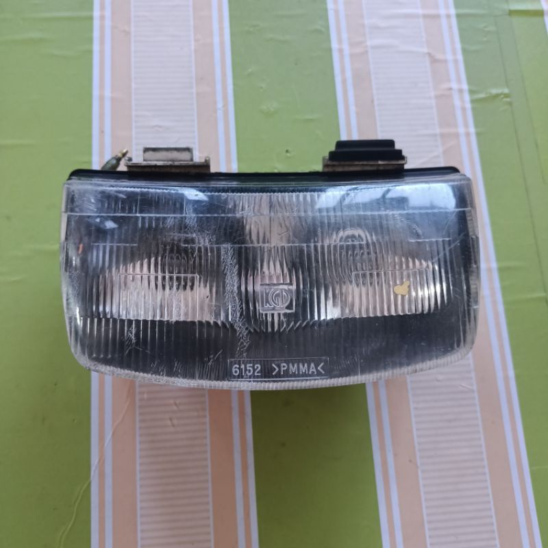 Headlamp reflektor lampu depan Kawasaki Kaze kaze r original copotan