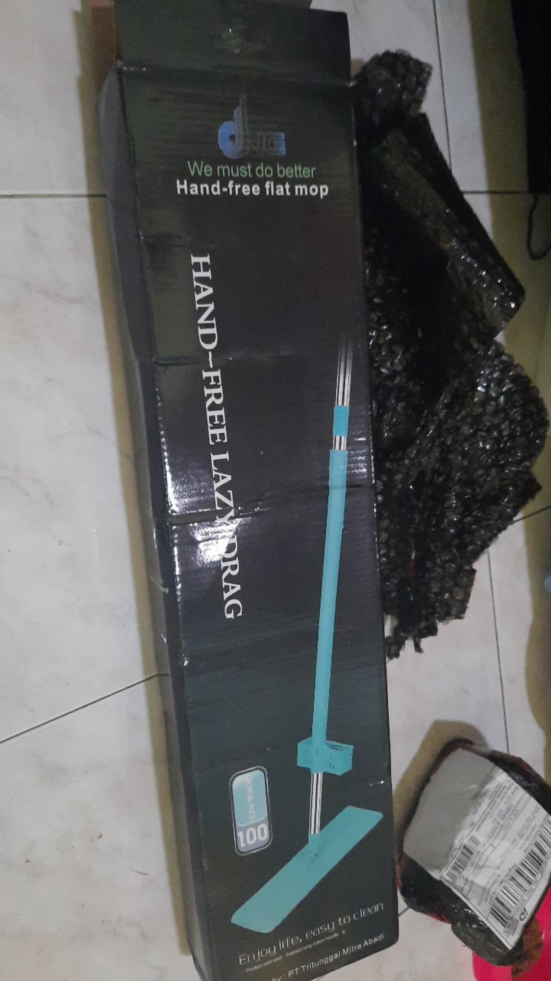 Alat Pel Lantai Magic Flat Mop Dng