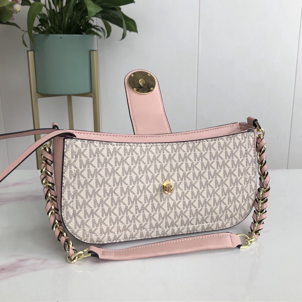 [Instant/Same Day]M-K   Michael Kors  9937  women's bag CARMEN series underarm bag leather handbag shoulder bag messenger bag