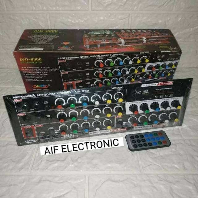 Kit Profesional Digital Mixing Audio +Mp3 Bluetooth DMS-9000