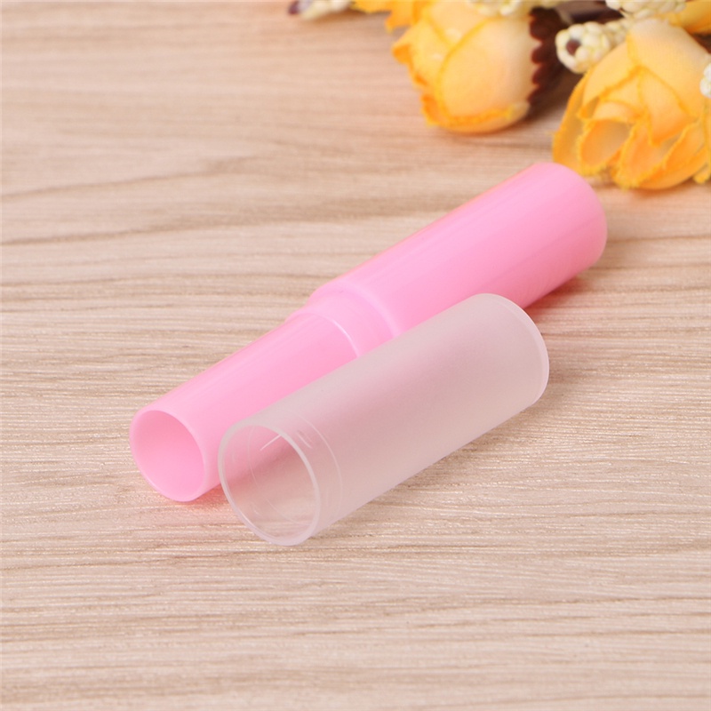 Zzz Kosmetik Lipstik Kosong Plastik Lip Balm Wadah Makeup Sample Tabung 4g D