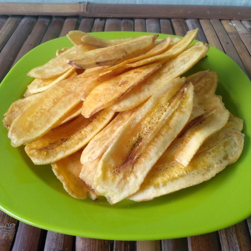 

250 gram keripik pisang gurih