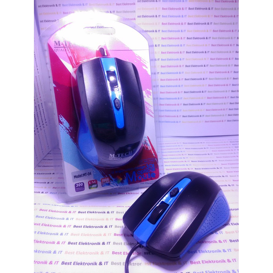 Mouse USB Kabel M-Tech 03 Mouse Hp Mouse Laptop Mouse PC