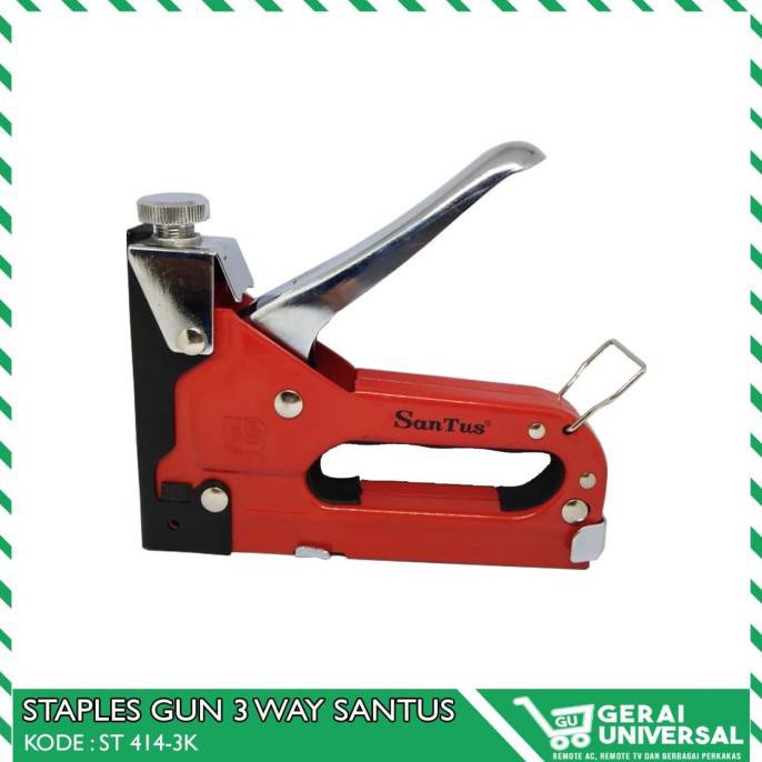 

GU STAPLES GUN 3 WAY SANTUS ST 414-3K TERBAIK Kode 77