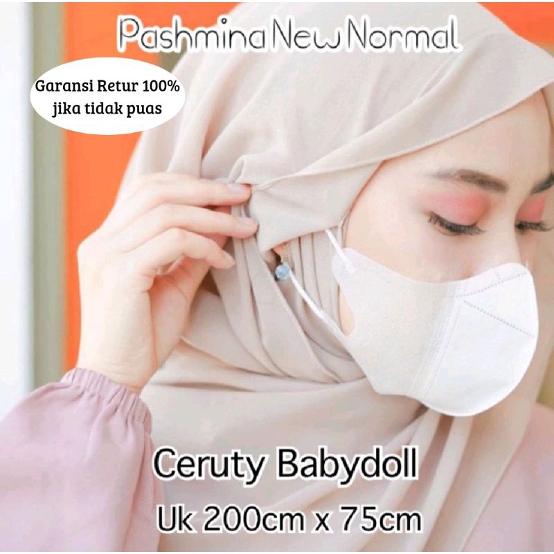 VINS Pashmina Inner New Normal / Pashmina Instan Masker