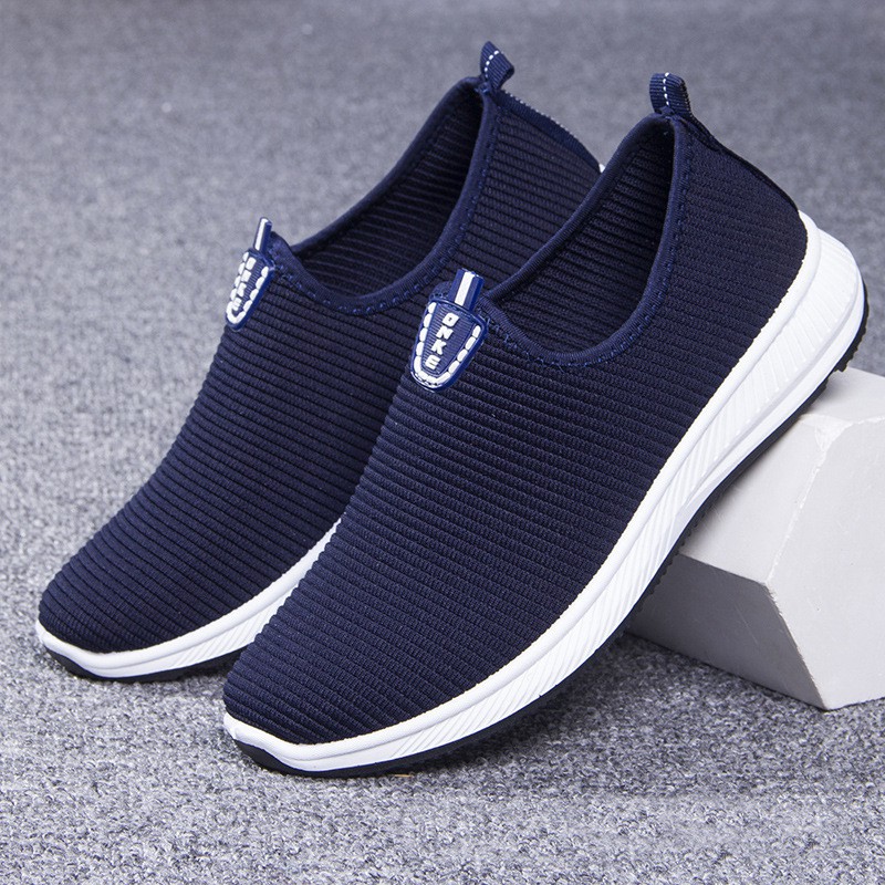 1001 IMPORT SEPATU SLIP ON PRIA SPORT  ONKE + BOX DAN KAOS KAKI !!! - 3 WARNA