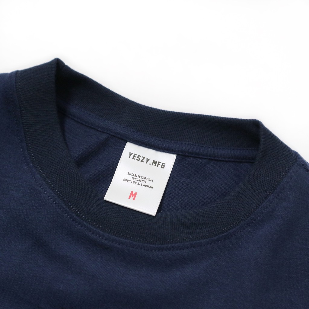 YESZY.MFG Tshirt Navy Revenge F. White